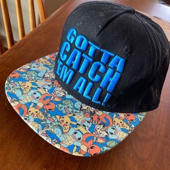 Pokémon Gotta Catch 'Em All Snap Back Cap (Unisex) - Picture 1 of 6